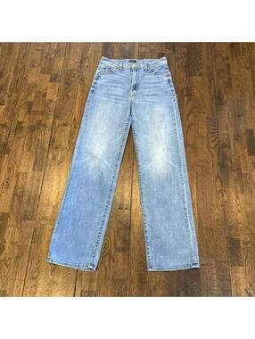 Mother The Rambler Zip Jeans Women’s 28 x 30 High Rise Straight Leg EUC